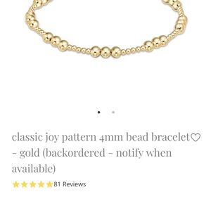 Elegant Gold Bead Bracelet